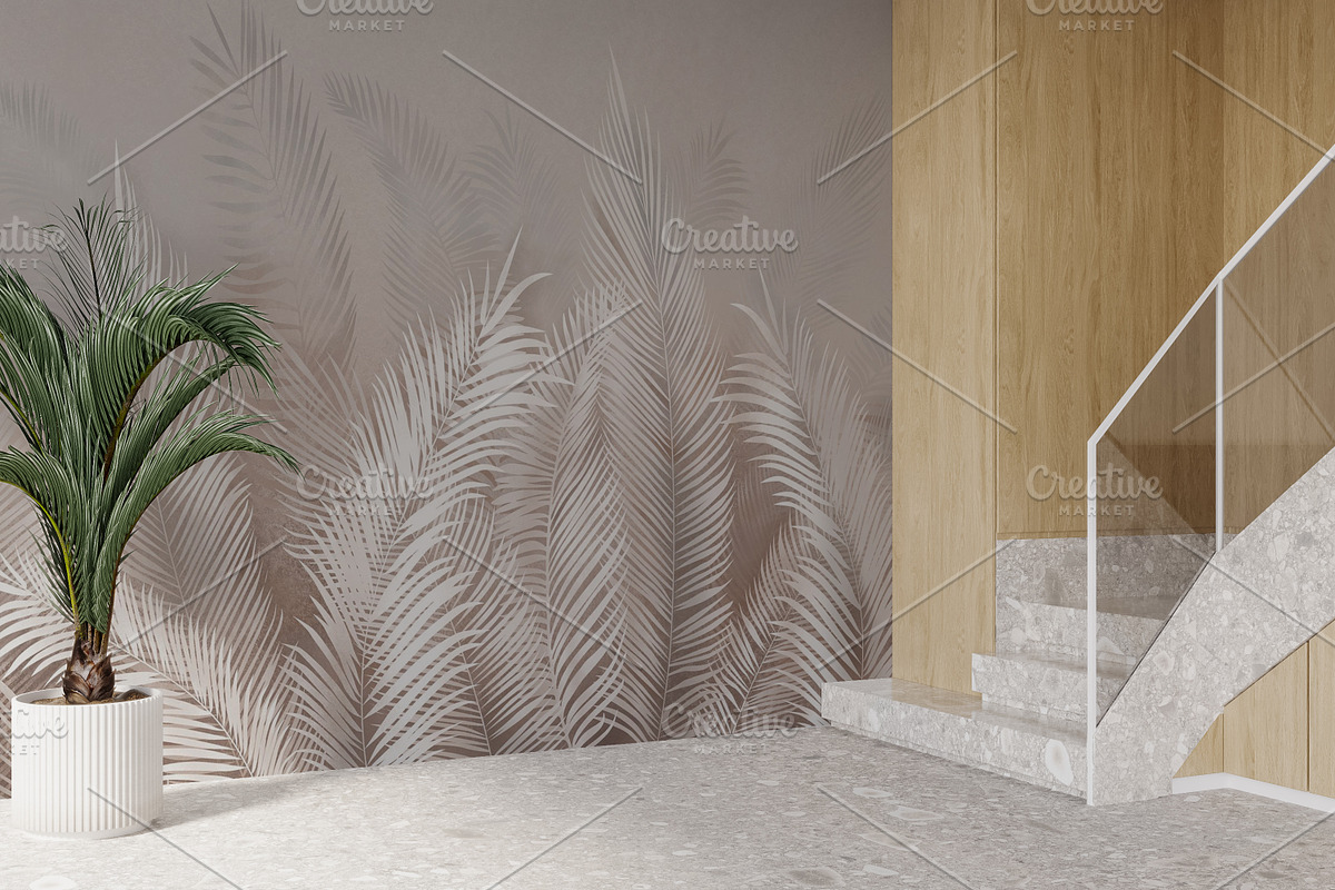 Wallpaper mockup Luxury Hallway, a Household Mockup by Hunny Badger (Photo 6 of 7)