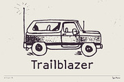 Artisan TM – Distressed Typewriter, a Sans Serif Font by Type Mania (Thumbnail 11 of 13)
