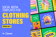 Canva Social Media Templates, a Social Media Template by Florentiknows (Thumbnail 1 of 4)
