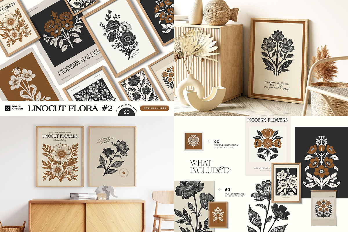 Mega Poster Bundle | 52 in 1, an Object Graphic by KetteCreate (Photo 2 of 53)