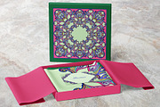 Mint & Amethyst Paisley Scarf, an Object Graphic by ilustrinna (Thumbnail 6 of 7)