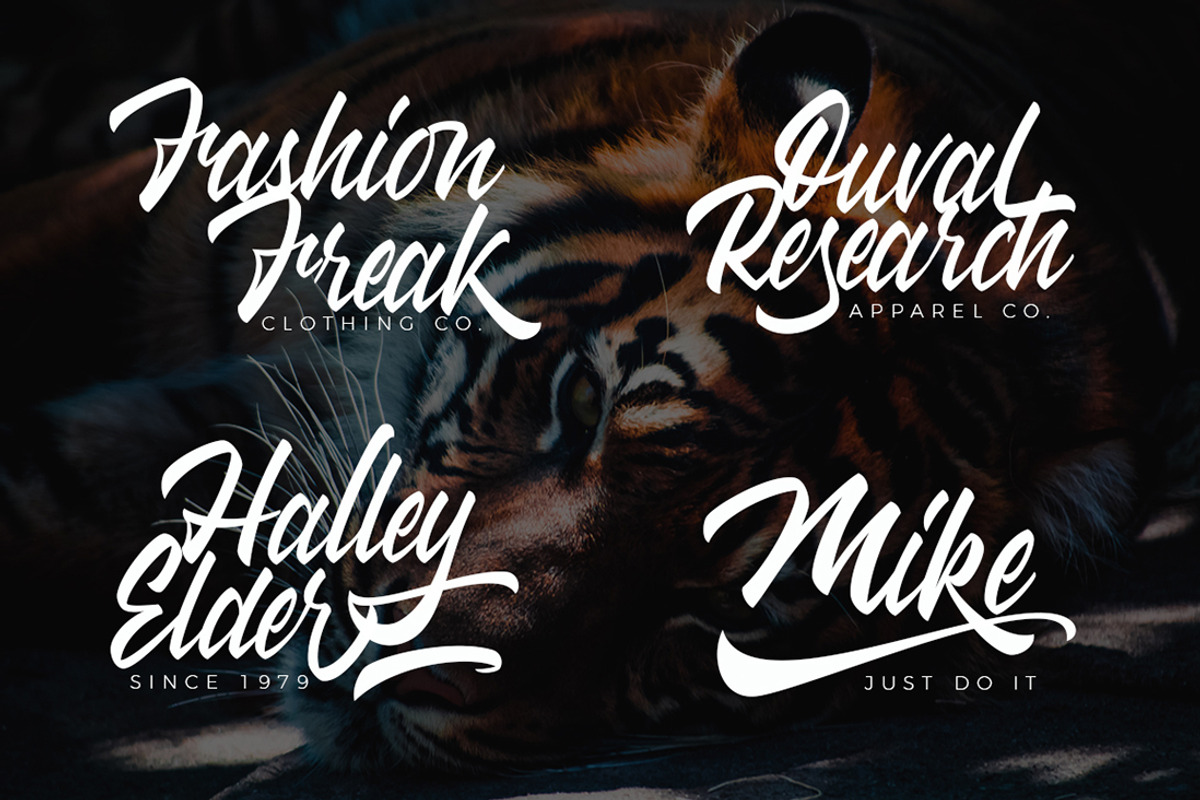 Wakanda Script Business Font preview 6