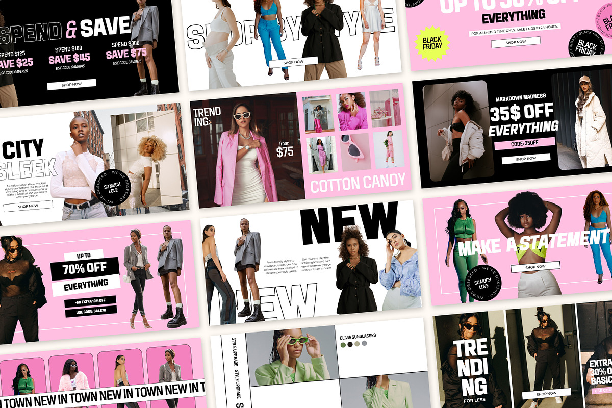 MANCHESTER | Website Banner Bundle, a Websites & App Template by Studio Mayde (Photo 3 of 6)