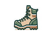 Adventure Hiking Bag Icons, an Object Graphic by yasushie (Thumbnail 4 of 16)