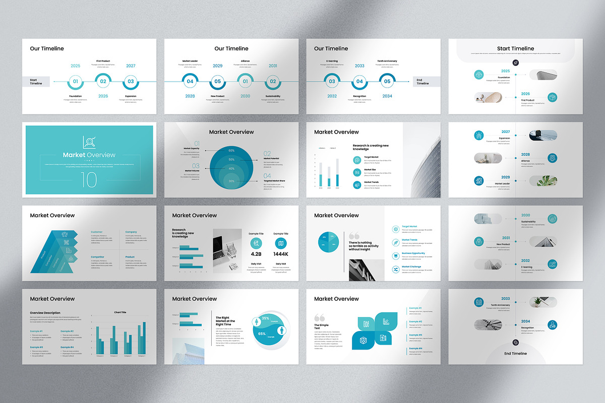 Business Plan Presentation Template, a Presentation Template by GoldenPixelStudio (Photo 12 of 20)