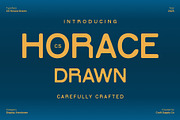 CS Horace Drawn, a Sans Serif Font by Craft Supply Co. (Thumbnail 1 of 8)