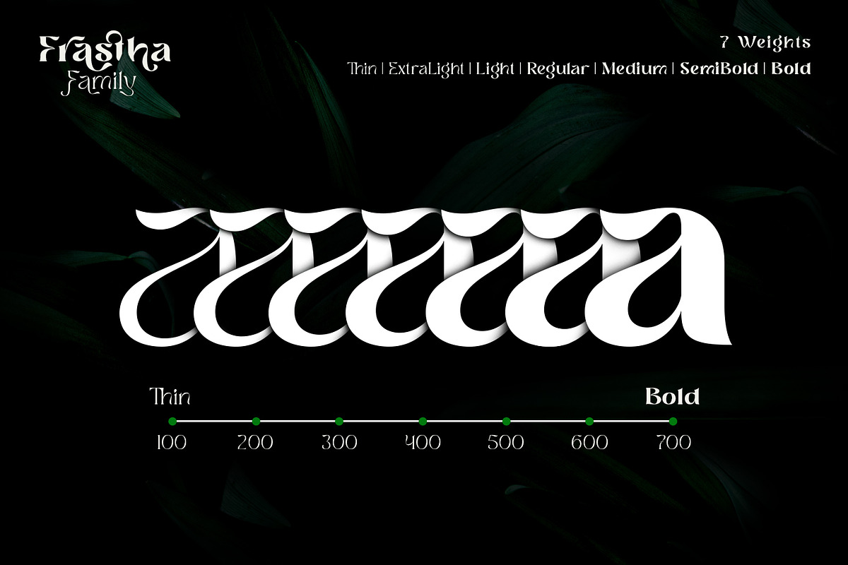 Frastha - Unique Display Serif Font, a Font by Ekahermawan (Photo 3 of 15)
