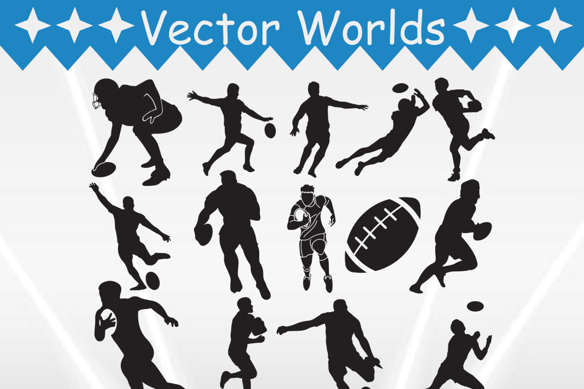 Rugby Svg, Ball, Sports Svg, an Object Graphic by VectorWorlds (Photo 2 of 3)