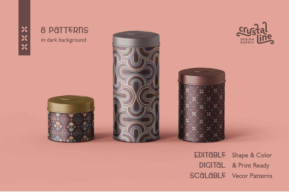 Ginkgo Collection, a Pattern Graphic by Crystal Line (Photo 7 of 7)