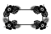 Floral Rectangle Frame SVG Bundle, an Illustration by jahid234 (Thumbnail 13 of 31)
