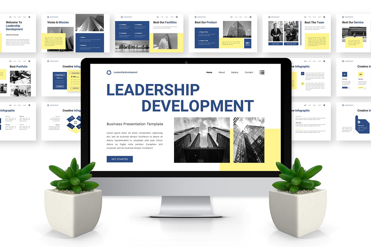 Leadership Development - Business, a Presentation Template by Deepslide Studio (Photo 2 of 6)