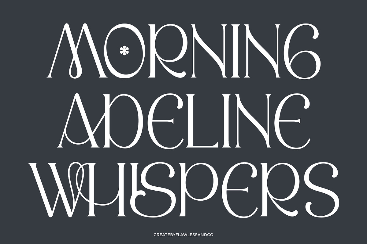 Camosta  Display Serif Font, a Font by Flawless And Co (Photo 8 of 10)