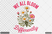 Boho Flowers Motivational Bundle, an Illustration by Actual Pixel (Thumbnail 6 of 21)