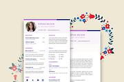 Royal Resume Design, a Resume Template by AdminUIUX (Thumbnail 3 of 5)