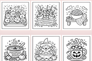 Bold & Easy Cozy Halloween Page, a Seasonal Illustration by Coco Bloom (Thumbnail 3 of 4)