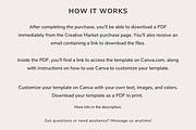 Cookbook Template Square 21x21 CM, a Templates & Theme by OrganizationOasisRo (Thumbnail 8 of 9)