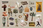 VINTAGE Tea Room Collage, an Object Graphic by Anzhelika (Thumbnail 8 of 11)