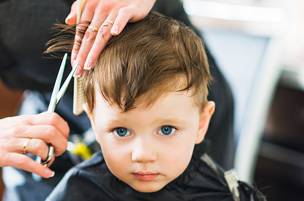 Hairdresser shears scissors boy stock photo containing hair and hairdresser