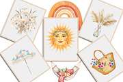 Boho Summer Collection, an Illustration by Creative Art (Thumbnail 4 of 9)