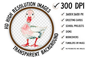 Watercolor Farm Animal Clipart, an Illustration by Craft Nest (Thumbnail 3 of 3)
