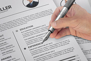 Resume Template | CV + Cover Letter, a Resume Template by designvillage (Thumbnail 3 of 13)