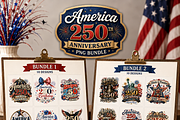 America 250th Anniversary PNG Bundle, a Decorative Illustration by HeavensStar (Thumbnail 4 of 7)