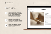 Squarespace Template: Pink&Navy, a Squarespace Template by Applet Studio (Thumbnail 5 of 6)