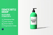 Cosmetic Pump Bottle Mockup, a Packaging Mockup by Se٧enStudio (Thumbnail 1 of 2)