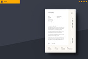 Circle Resume and Letter, a Resume Template by Egotype (Thumbnail 8 of 9)
