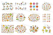Cartoon child's drawing objects set, an Education Illustration by Bubert Art (Thumbnail 3 of 7)