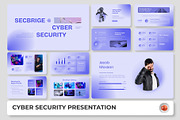 Cyber Security PowerPoint, a Presentation Template by Premast (Thumbnail 1 of 4)