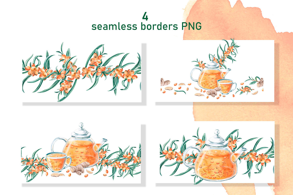 Sea Buckthorn and Ginger, a Food Illustration by SvetLana (Photo 9 of 12)