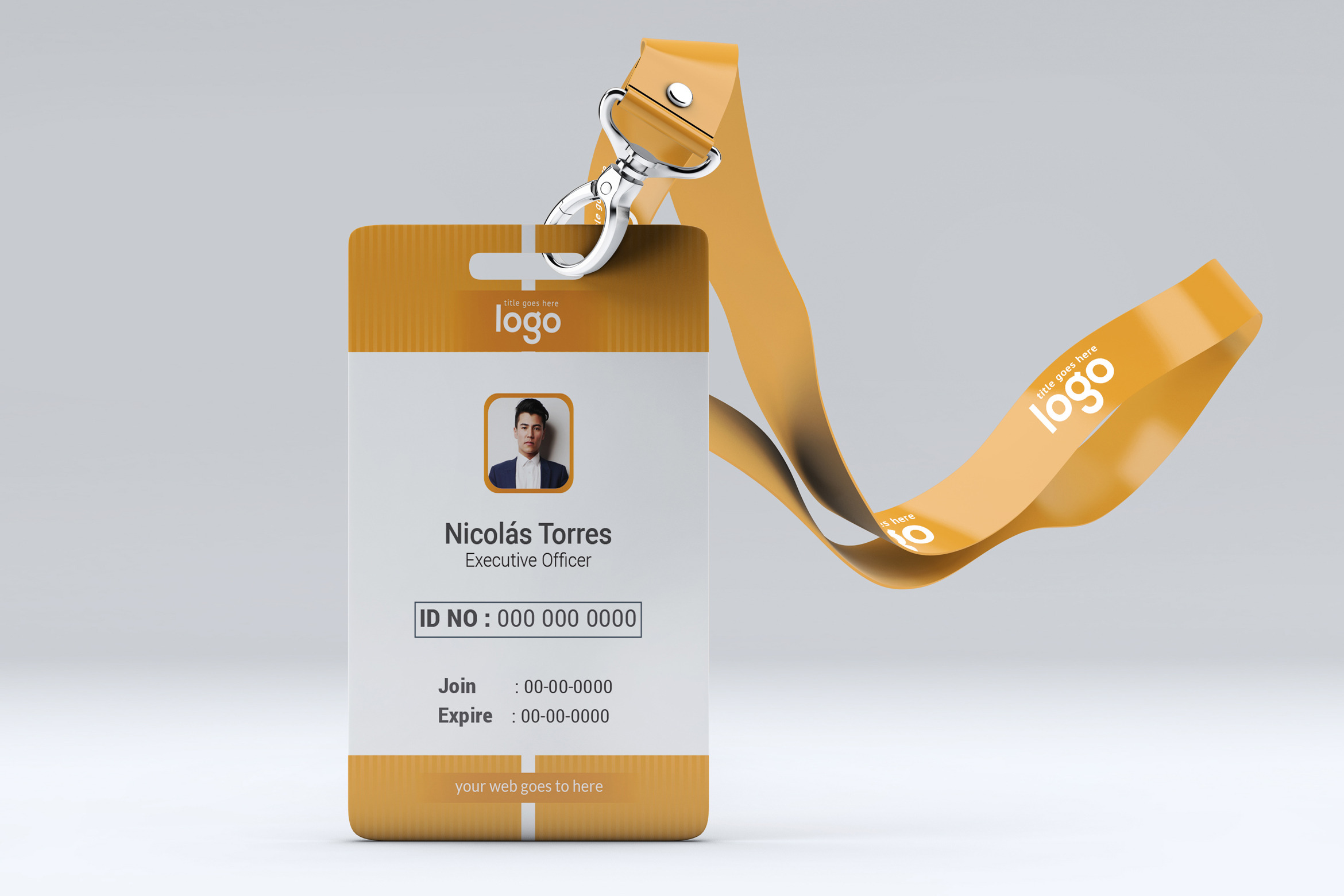 ID Card, a Stationery Template by ZAAS