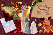 Festive Magic Christmas Collage, an Object Graphic by JulsIst (Thumbnail 4 of 12)
