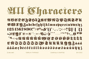 CS Bulma – Blackletter Font, a Blackletter Font by Craft Supply Co. (Thumbnail 7 of 8)