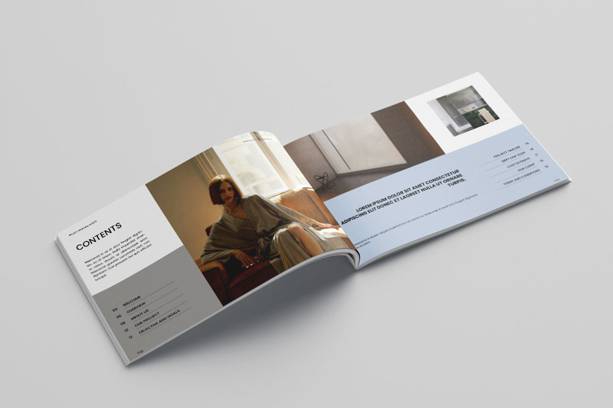 Business Proposal Template Vol.18, a Brochure Template by Bewalrus Studio (Photo 2 of 11)