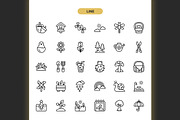 Spring Season Icons, an Icon by Spacepixel Creative (Thumbnail 2 of 3)