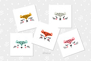 Cute Leopard Cats Prints & Patterns, a Pattern Graphic by AllNikArt (Thumbnail 3 of 5)