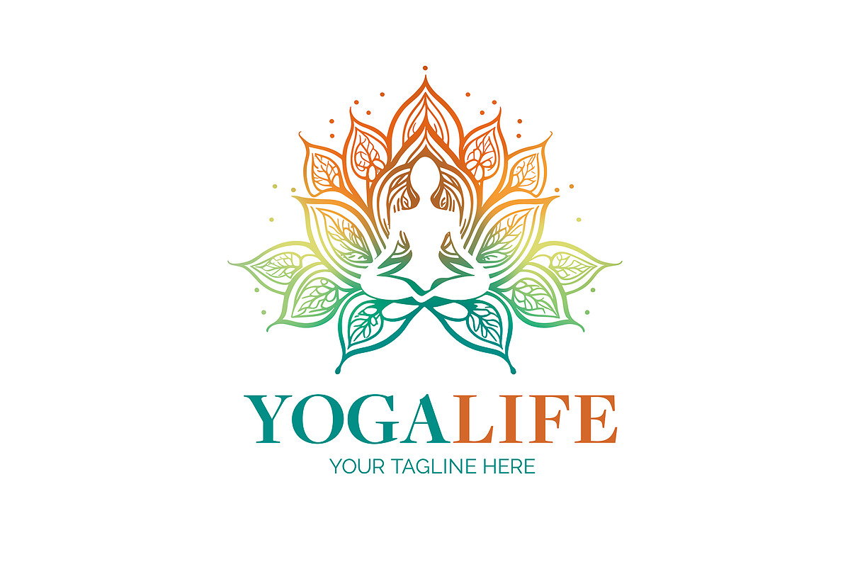Yoga Live Logo Design Template, a Branding & Logo Template by SmartDesigns (Photo 1 of 2)