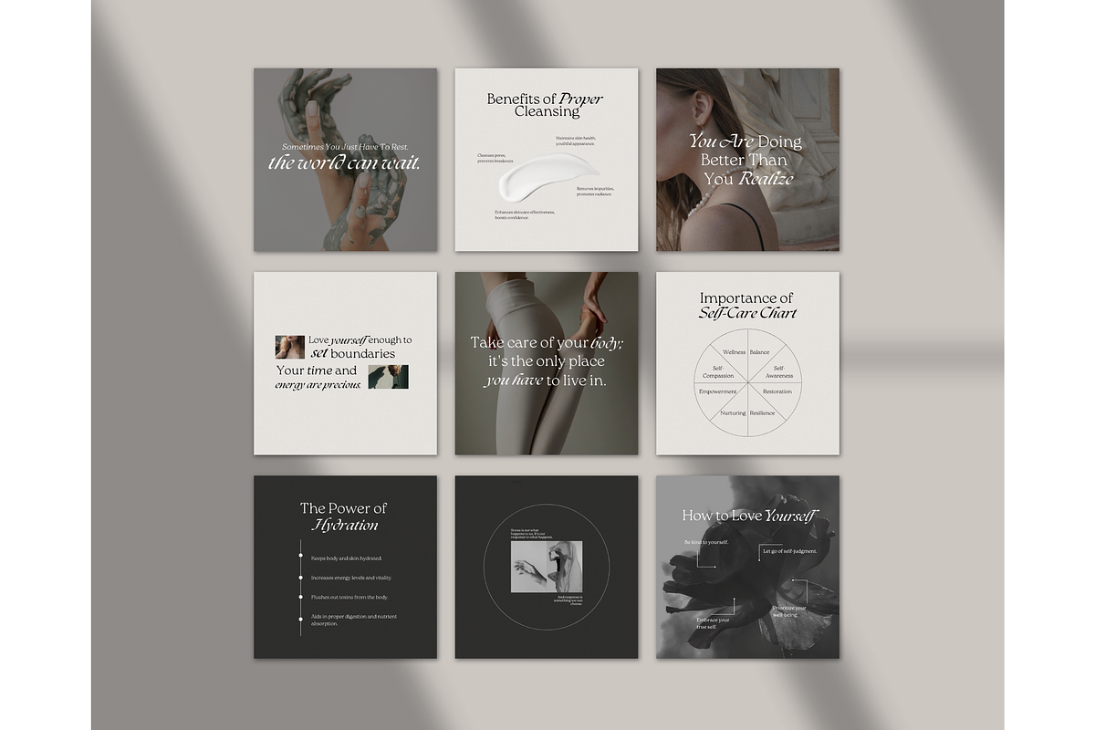 Self Care Coach Template - Canva, a Social Media Template by TheTemplateTopia (Photo 4 of 10)