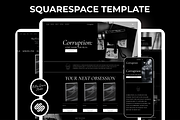 Squarespace Author Website Template, a Squarespace Template by Billie Grace Studio (Thumbnail 1 of 8)