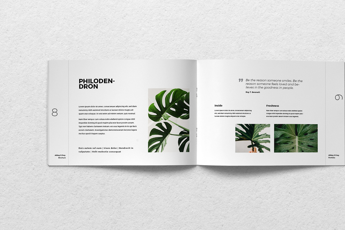 Abbey & Frey - Brochure, a Brochure Template by Bokuto (Photo 5 of 9)