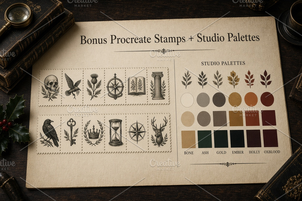 ETARA Vintage Holiday Studio, an Object Graphic by ETARA by Mea Hau (Photo 6 of 94)