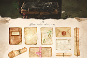 Dark vintage. Watercolor autumn set, an Object Graphic by JuliaBadeeva (Thumbnail 4 of 12)