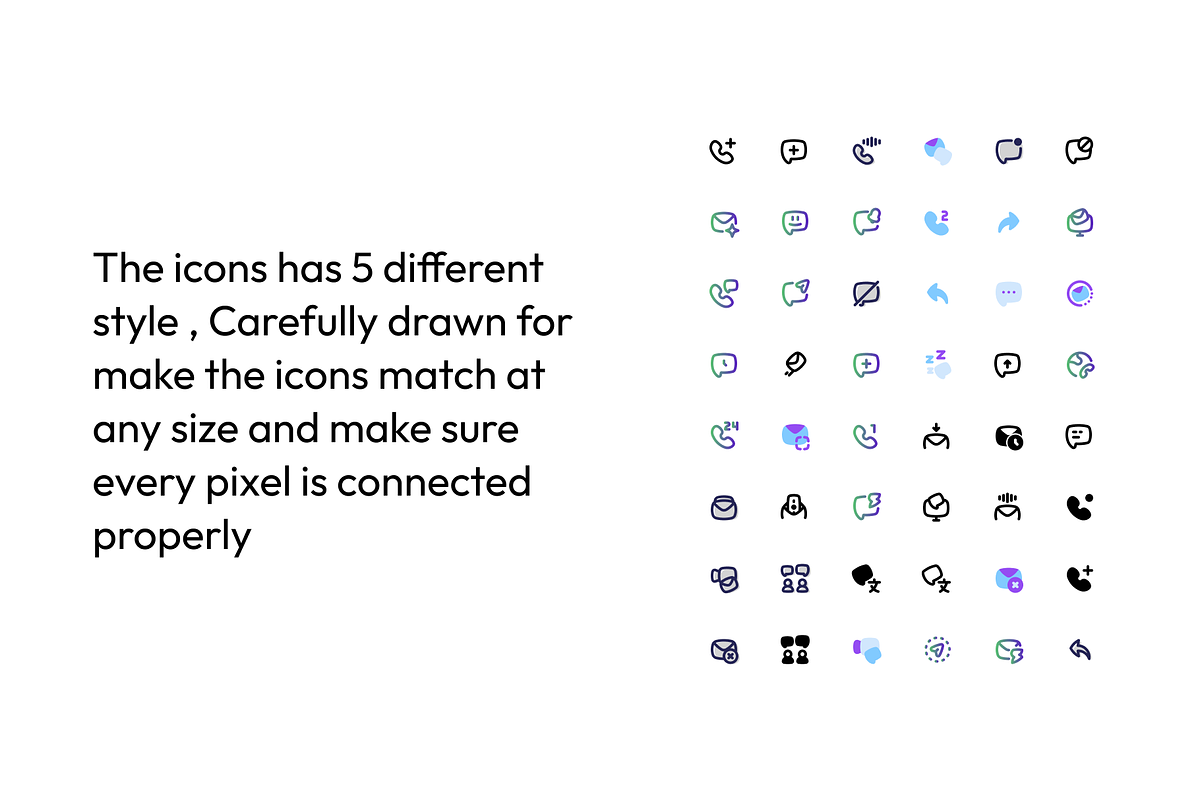 600 Communication Icon Pack, an Outline Icon by Directico Design Kit (Photo 3 of 8)