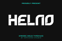 Helno Strong Bold Font