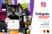 Instagram AR Mask Screens, a Social Media Template by karnofff (Thumbnail 1 of 5)