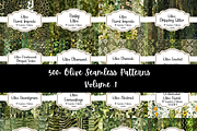500 Olive Seamless Pattern Bundle, a Pattern Graphic by PrintablesByFranklyn (Thumbnail 2 of 4)