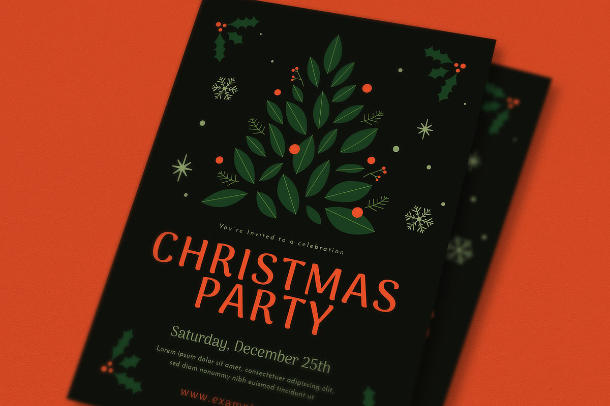 Christmas Event Flyer, a Flyer Template by Guuver (Photo 2 of 3)
