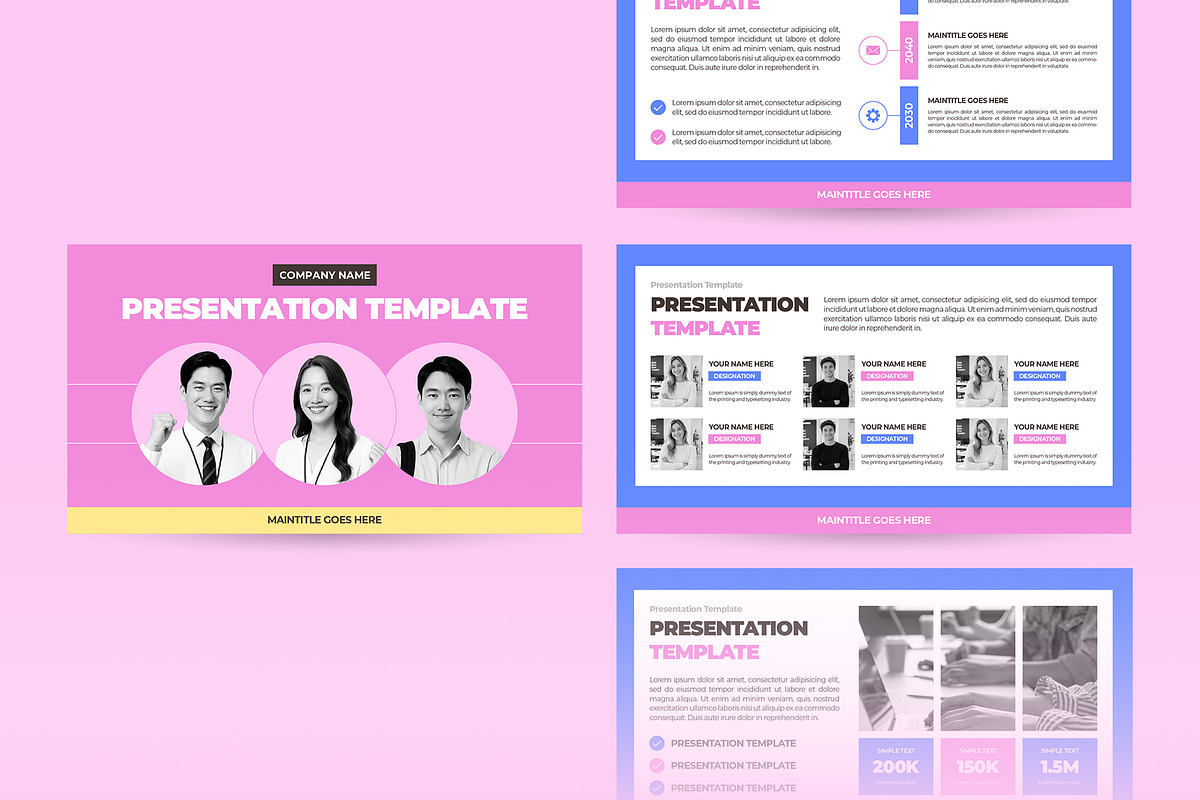 Business Plan PowerPoint Template, a Presentation Template by CreativeUP (Photo 3 of 6)